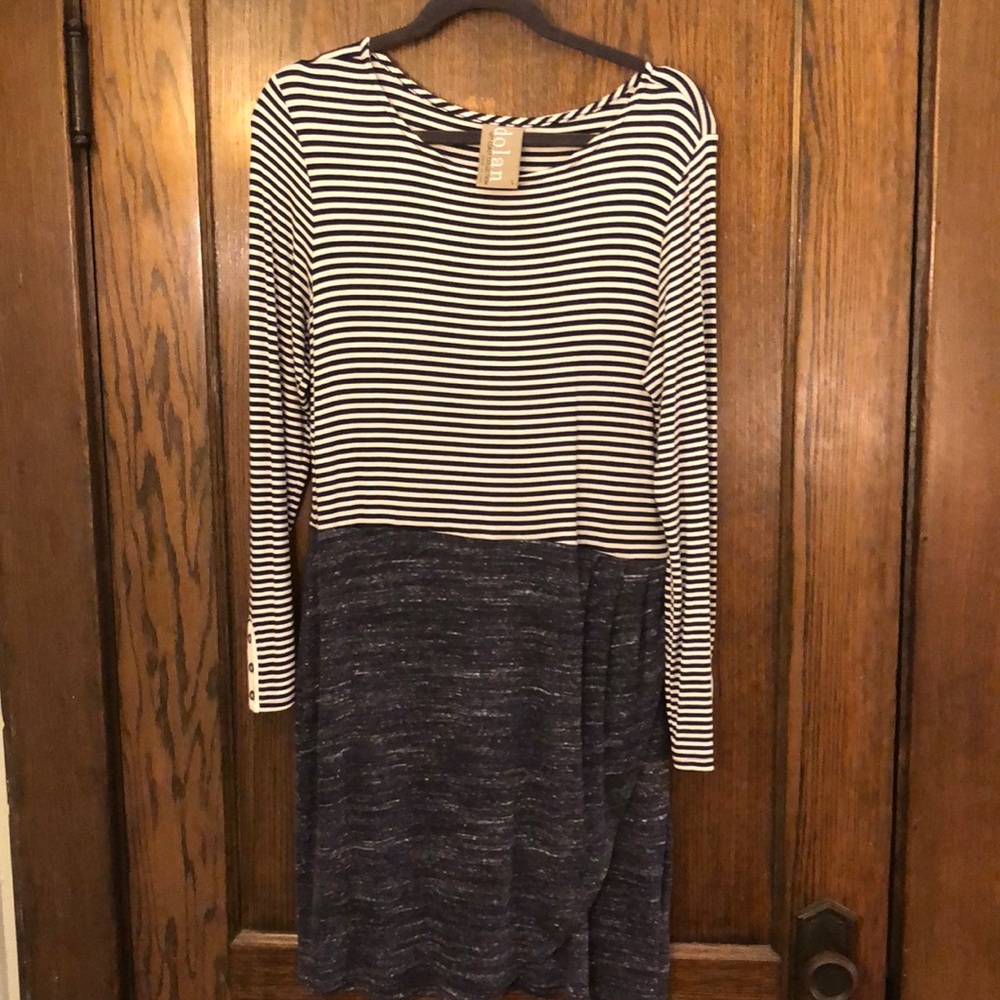 Anthropologie Dolan Stripe Knit Dress